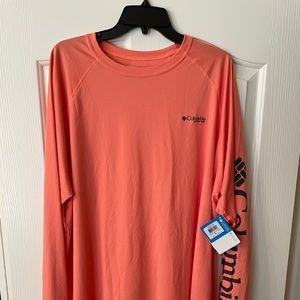 COLUMBIA MEN’S PFG OMNI-SHADE LONG SLEEVE XL - NWT